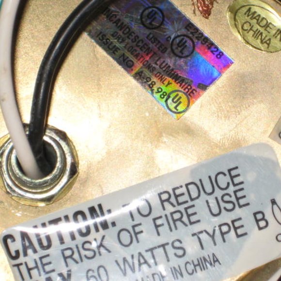 NWT Vintage Restoration Hardware Sconce & Shade Wall Light Marble Etoile Bronze - Picture 11 of 13